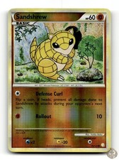 🐉 Sandshrew 79/123 Common HeartGold & SoulSilver Pokemon Reverse Holo MP on eBay