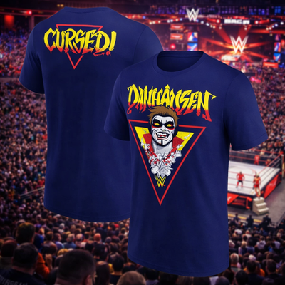 New Cursed Danhausen Wwe Shirt 2026 size S to 5XL | eBay