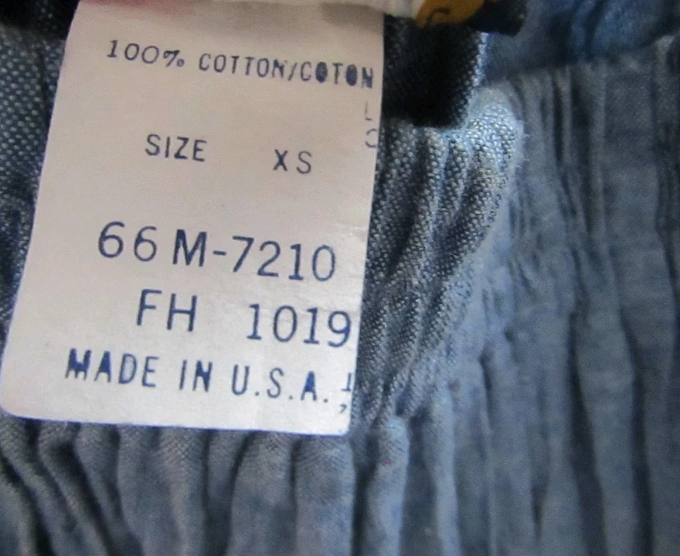 Conjunto Maxi Falda y Camisa Vaquera Occidental De Colección Panhandle Ajustada en Niveles Denim Talla S ALTO Foto 3 de 4