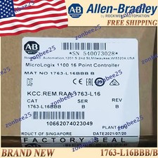 Factory Sealed AB 1763-L16BBB/B MicroLogix 1100 16Point Controller US