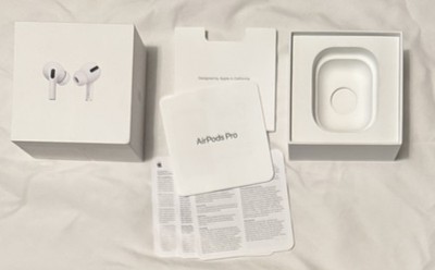 Apple AirPods Pro 1st Gen Complete Set A2084 A2083 A2190 MWP22AM/A