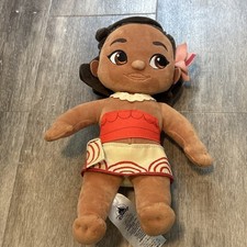 Disney Store Exclusive Animators 12" Princess Moana Plush Toddler Baby Toy Doll