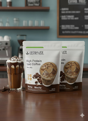 1 Herbalife Iced Coffee Mocha (EXP2027), Herbalife 24 Trial, Choc RB 10 Pk