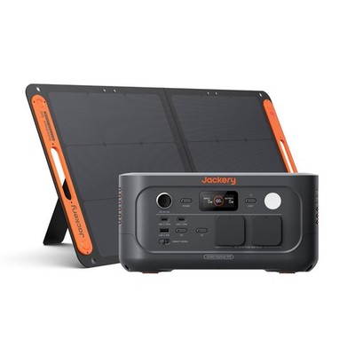 Jackery Solargenerator 500 v2 mit 100W Solarpanel 512Wh Tragbare Powerstation