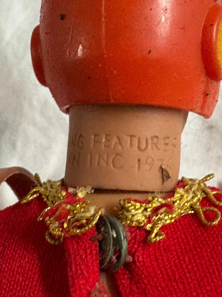 Vintage Mego Flash Gordon Action Figure Doll 10" 1976 IN GOOD CONDITION - Image 3 of 4