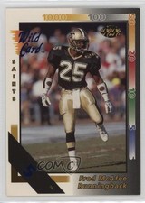 1992 Wild Card 5 Stripe Fred McAfee #418 Rookie RC 0q3. rookie card picture