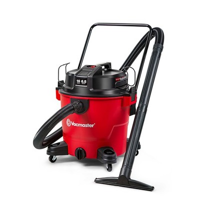 Vacmaster 16-Gallon 6.5 Peak HP  Wet/Dry Vacuum   VJH1612PF 1101, Red