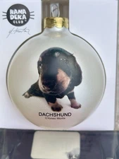 Vintage Dachshund Ornament Hana Deka 2005 Vintage Dog Ornament Wiener Dog Gift