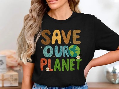 Save The Earth Climate Change Comfort Tee
