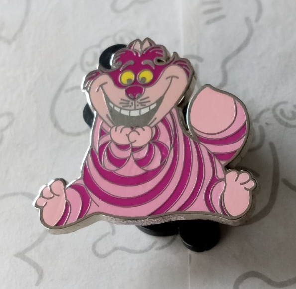 Cheshire Cat Alice in Wonderland Cats Booster 2015 Disney Pin 110467