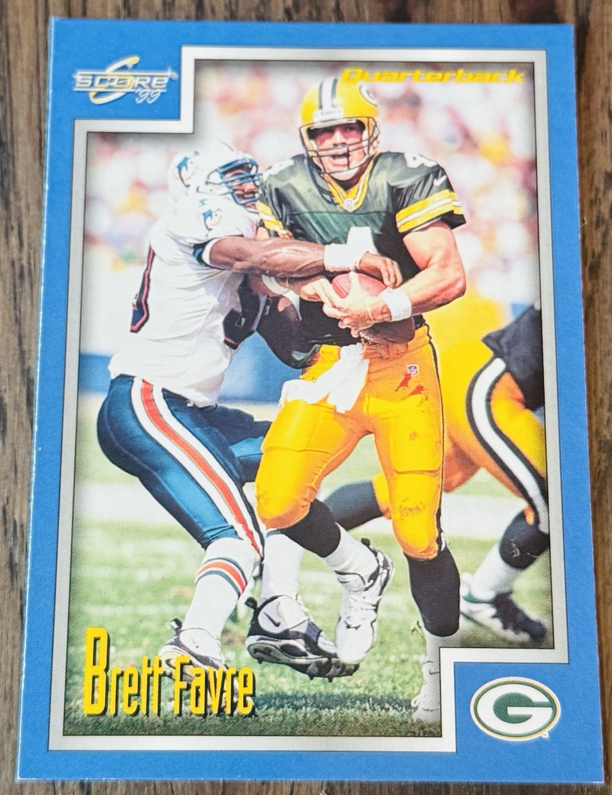 1999 Score Brett Favre #8 Green Bay Packers
