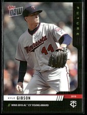 2019 Topps Now Future Award Winners Kyle Gibson (Base Chrome Set) Twins