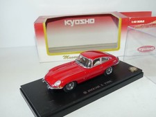 JAGUAR TYPE E COUPE Rouge KYOSHO 03061G 1:43