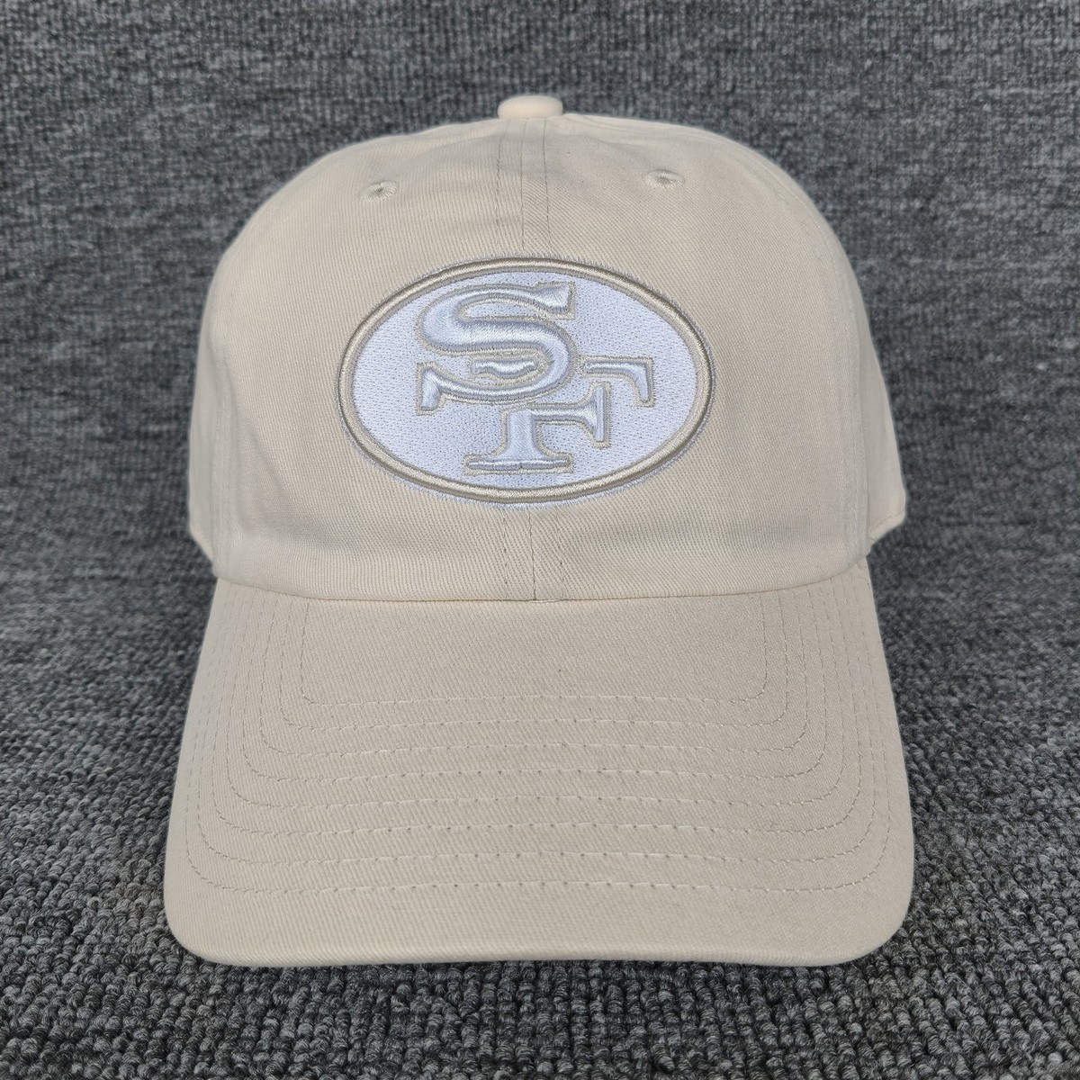 Mitchell & Ness San Francisco 49ers Beige Strapback Cap NFL