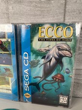 ECCO THE DOLPHIN 2: THE TIDES OF TIME FOR SEGA CD COMPLETE & TESTED W/ REG. CARD
