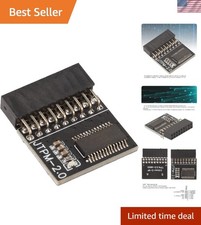 18-Pin TPM 2.0 Module for Enhanced Security on Intel Platforms - Easy Install