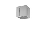 Deckenleuchte Grau Quadratisch WüRfel B:10Cm G9 Wohnzimmer Flur Deckenlampe