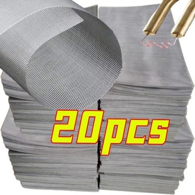 20 pcs 20x15cm Wire Mesh Screen, 1Mm Hole 20 Mesh 304 Stainless Steel Mesh Scr