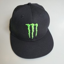 Monster Energy Hat Cap Snapback Flat Bill Monster Mindset BMX Skate Street Patch