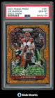 2020 PANINI PRIZM #307 JOE BURROW DISCO PRIZM RC ROOKIE GEM MINT PSA 10