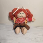 Cabbage Patch Doll Cowgirl Red Hair Green Eyes