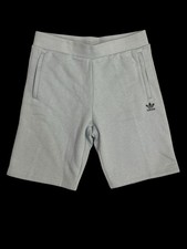 NWT Adidas Originals Boys Magic Grey Sweat Shorts - Size XL 15-16Y