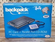 MicroSolutions Backpack Bantam CD-ReWriter External Drive Model 181150
