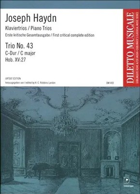 Klaviertrio Nr. 43 C-Dur | Hob. XV:27 | Franz Joseph Haydn | Partitur