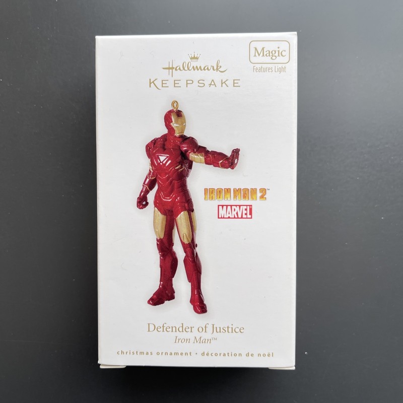 Hallmark Keepsake Marvel "Iron Man 2" Defender of Justice 2010