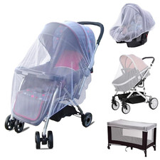 Mosquito Net for Stroller with Drawstring, Baby Bug Netting with Storage Bag,...