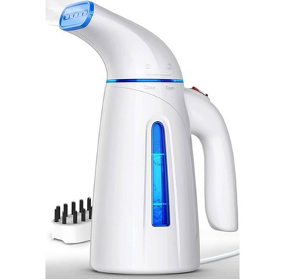 #ad Blue Steamer for Clothes Handheld Clothing Steamer for Garment 240ml Capacity $24.99