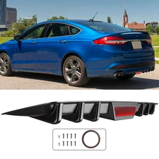 For Ford Fusion 2004-2020 Car Rear Bumper Diffuser Lip Spoiler Splitter Body Kit