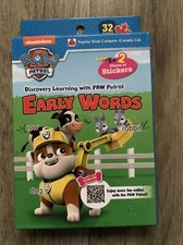 Paw Patrol Early Words Flash Cards Educational Learning NEW