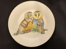New Ceramic Owl plates from Sur La Table set of 3