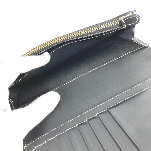 BURBERRY 8052803 Long wallet giant check Bifold Long Wallet PVC Brown - Foto 6 di 12