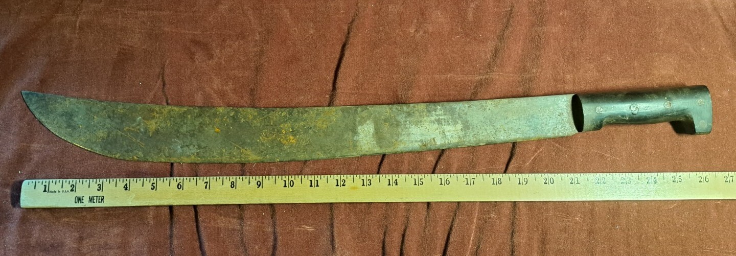 US Legitimus Collins & Co 1942 Machete WW2 Stamped 26" eBay