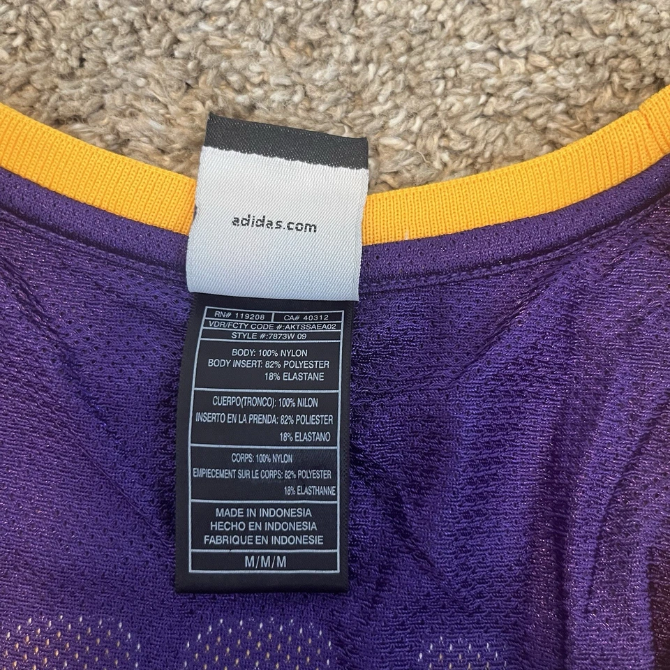 Camiseta para mujer Adidas Pau Gasol #16 de Los Angeles Lakers talla M rara de colección Foto 4 de 4