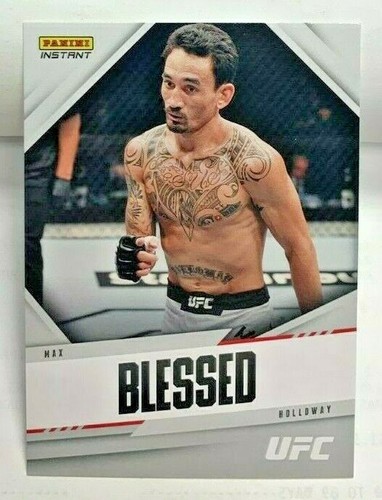 Max Holloway #N20 2021 Panini Instant UFC Nicknames card