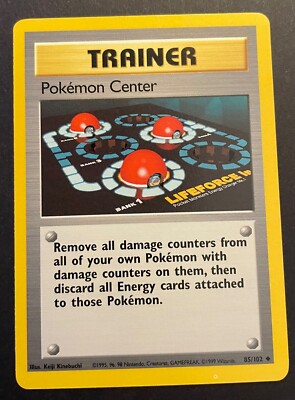 2 Trainer Pokemon Cent 85/102 Pokemon Card nm