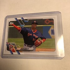 2021 Topps Pro Debut Paper Base Prospect Rookie Card #133 Bryan Mata