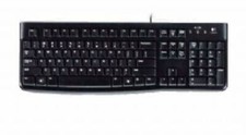Logitech K120 Wired Keyboard Quiet typing Spill-resistant Durable keys Thin prof