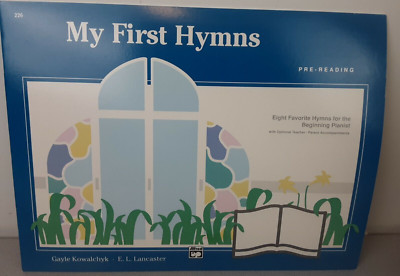 Alfred My First Hymns Eight Favorite Hymns For Beginning Pianist Book - New (BR2
