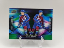 2023-24 Tim Hortons NHL Hockey Card CALE MAKAR Symmetry Standouts 3D-1 AVALANCHE