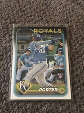 724-6 2024 Topps Series 2 RC Logan Porter Kansas City Royals