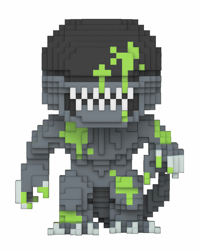 FUNKOPOP エイリアン Amazon.com: Funko Horror 8 Bit Alien POP! Vinyl Action Figure