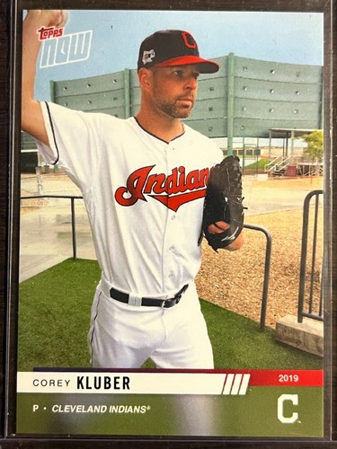2019 Topps Now OD-100 Corey Kluber