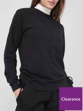 V by Very Ruched Sweatshirt - Black Size UK 8
