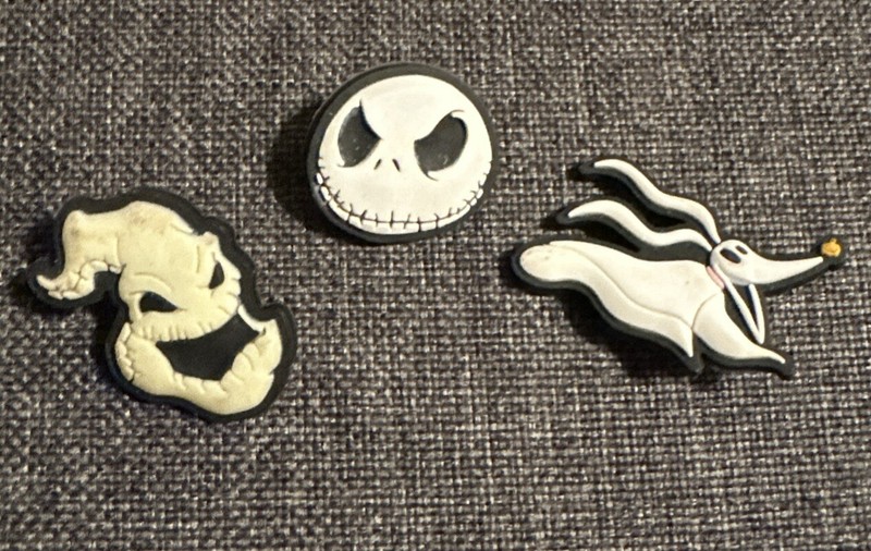 The Nightmare Before Christmas Disney Croc Shoe charm Set Bulk