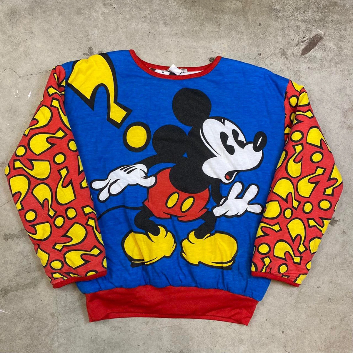Mickey mouse top reversible sweatshirt