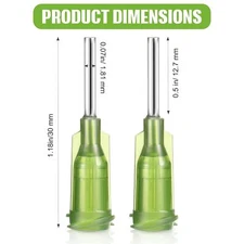 WORC WRC-GA Tire Glue Metal Tips - CA Gluing Applicator Tip (5 Pack) 2 for Med C